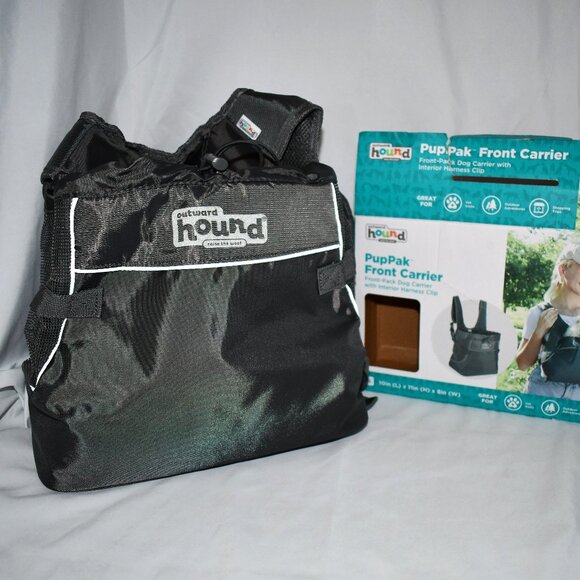 Outward Hound PupPak Dog Front Carrier Size: SMALL in  Grey NIB - Picture 1 of 5